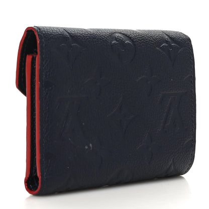 Louis Vuitton Empreinte Victorine Wallet Marine Rouge 3 of 7