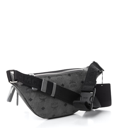 MCM Visetos Small Fursten Belt Bag Phantom Grey 3 of 11