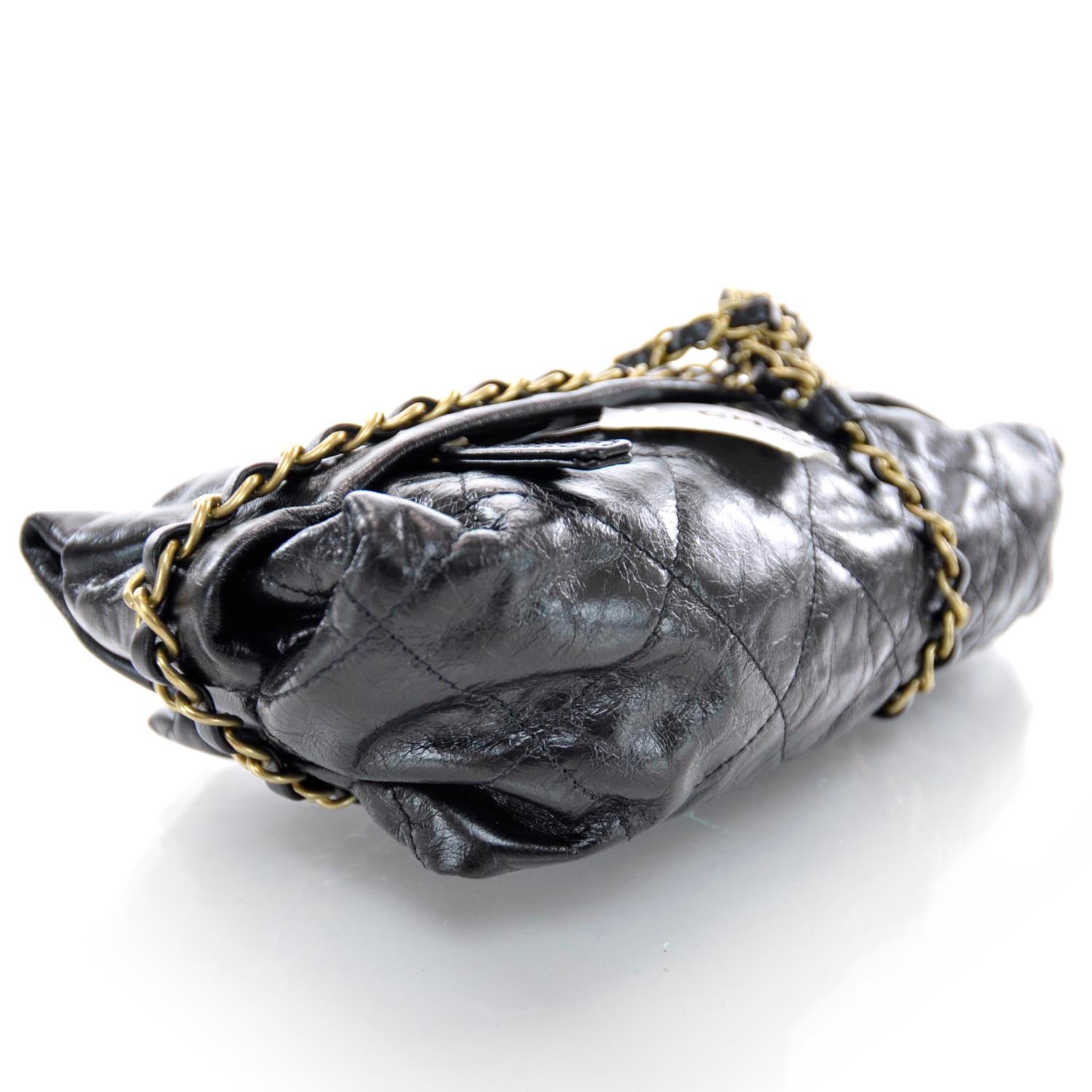 Chanel Calfskin Baluchon Black 3 of 9