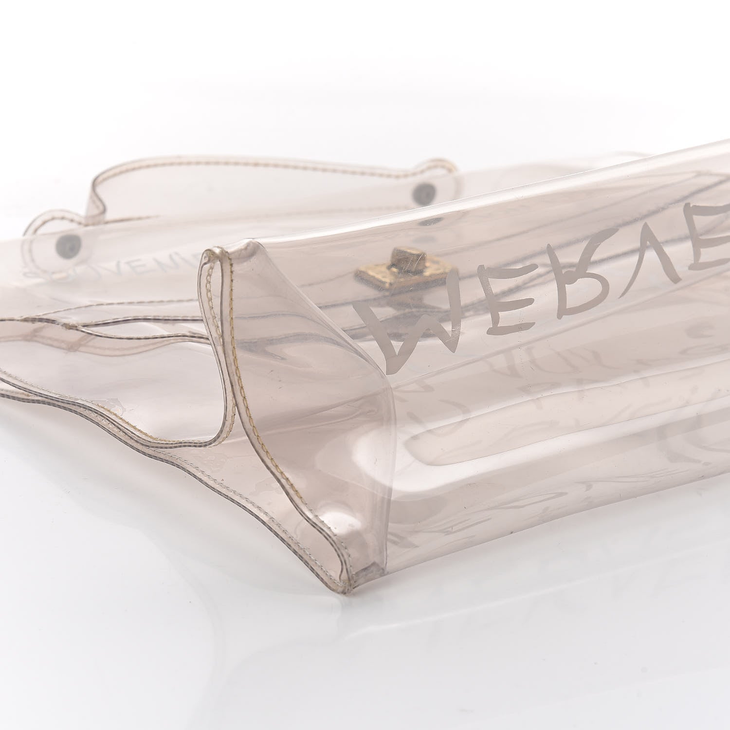 Hermes Vinyl Souvenir De L'Exposition Kelly Transparent 6 of 7