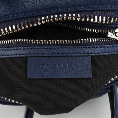 Givenchy Sugar Goatskin Mini Antigona Navy 6 of 7
