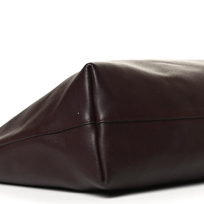 Saint Laurent Calfskin Large Shopping Tote Bordeaux 11 of 12