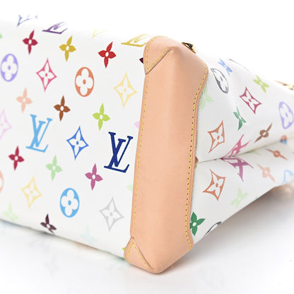 Louis Vuitton Monogram Multicolor Audra White 9 of 10