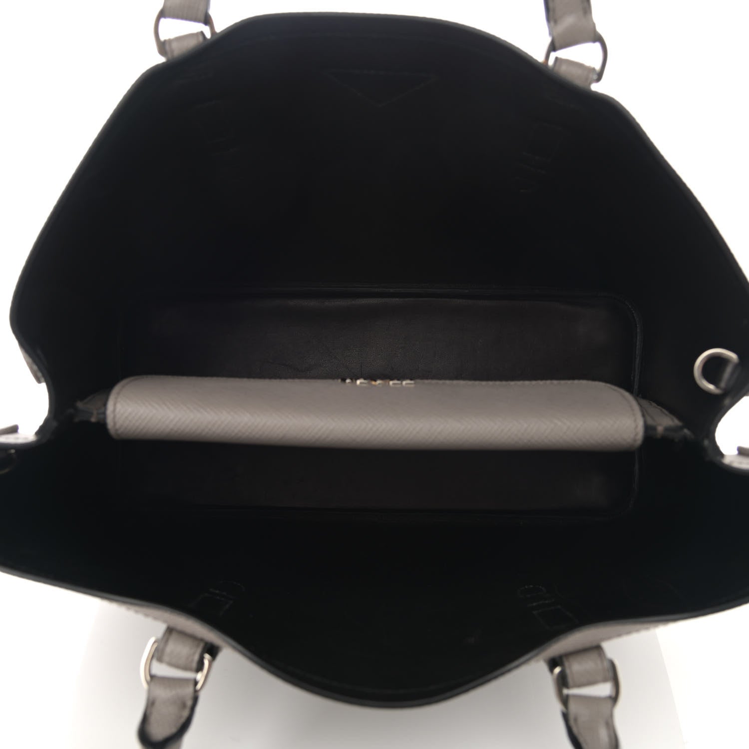 Prada Saffiano Cuir Small Double Handle Tote Pomice 5 of 12