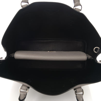 Prada Saffiano Cuir Small Double Handle Tote Pomice 5 of 12