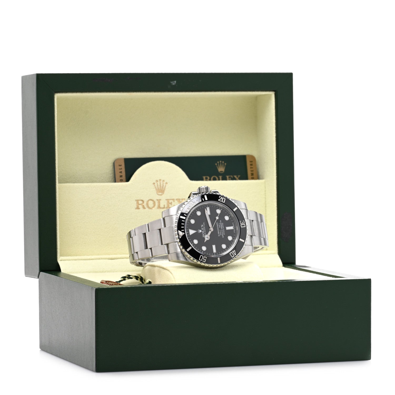 Rolex Stainless Steel 40mm Oyster Perpetual Submariner Watch Black 114060 5 of 5