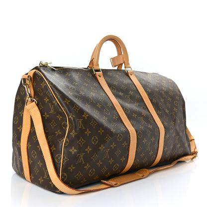 Louis Vuitton Monogram Keepall Bandouliere 55 3 of 12