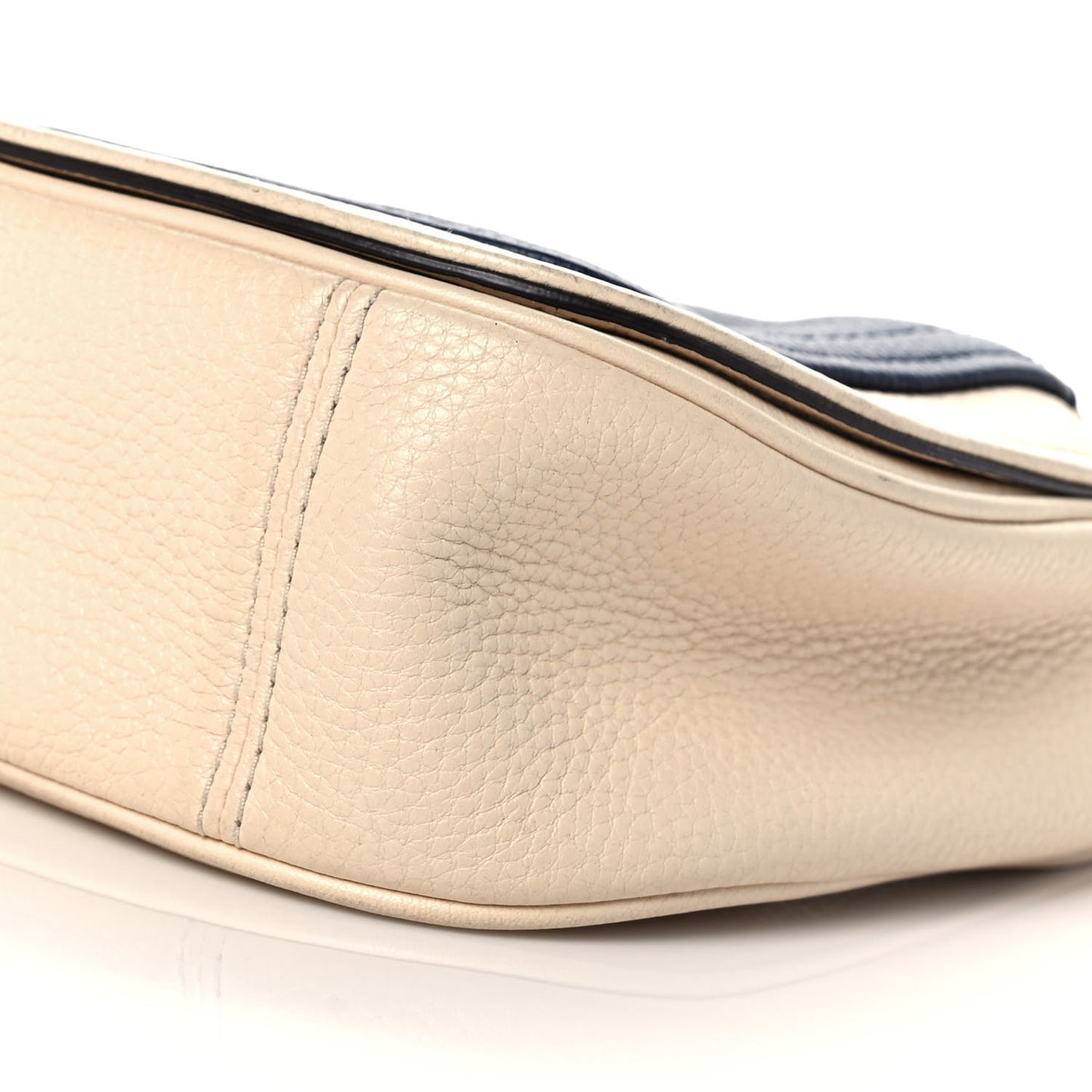 Calfskin Empire City Messenger Crossbody Beige