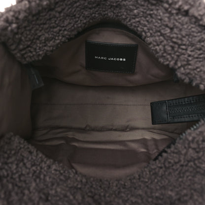Marc Jacobs MARC JACOBS Polyester Cotton The Teddy Traveler Tote Bag Grey 5 of 8