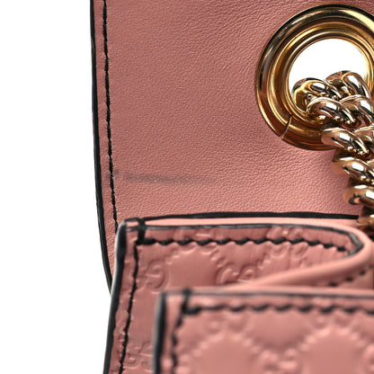 Gucci Microguccissima Medium Emily Chain Shoulder Bag Soft Pink 14 of 17