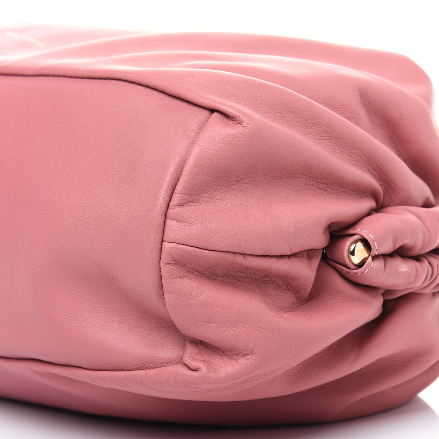 Lambskin Cloud Clutch Blush