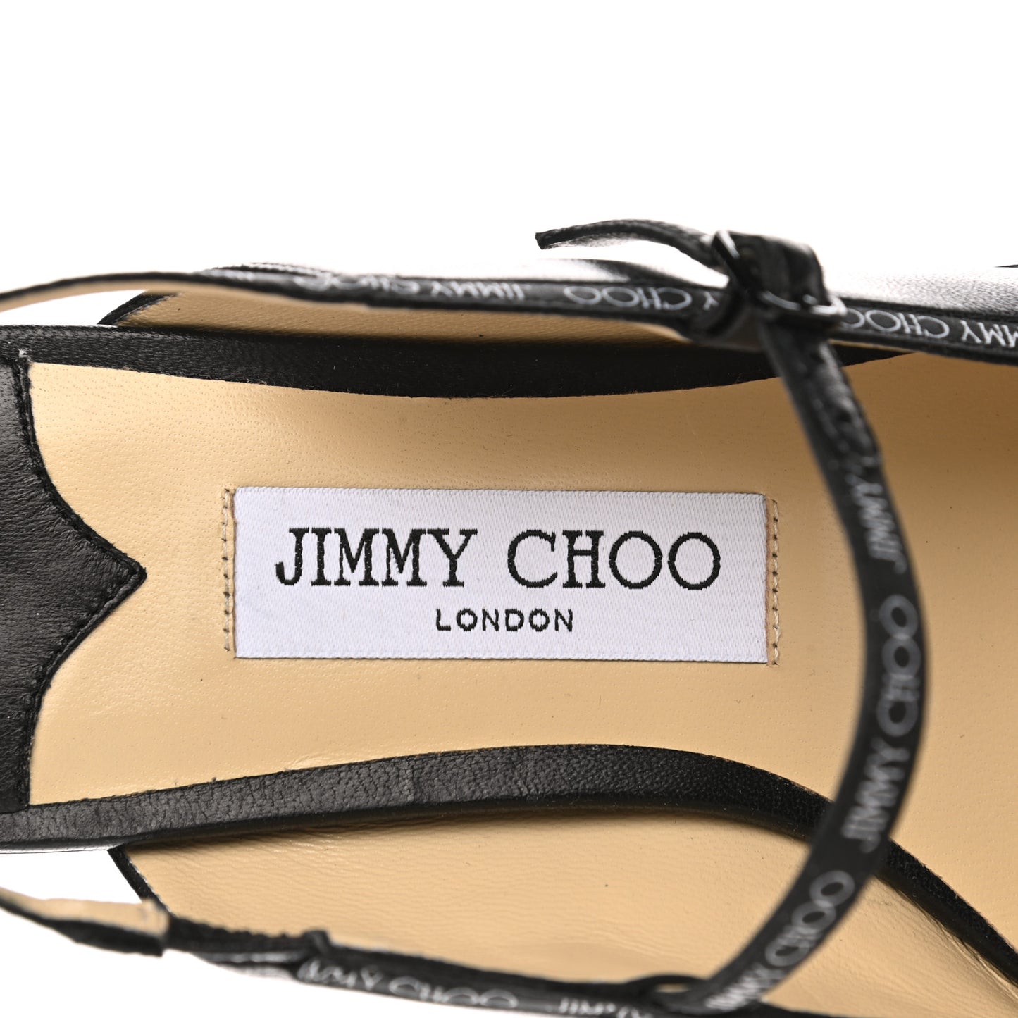 Goatskin Ree Slingback Flats 38.5 Black