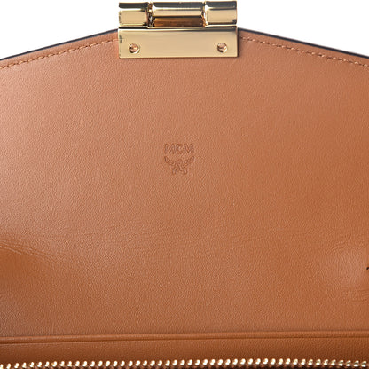 MCM Visetos Patricia Wallet On Chain Cognac 6 of 8