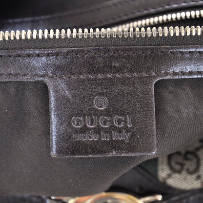 Gucci Monogram Reins Hobo Ebony 8 of 11