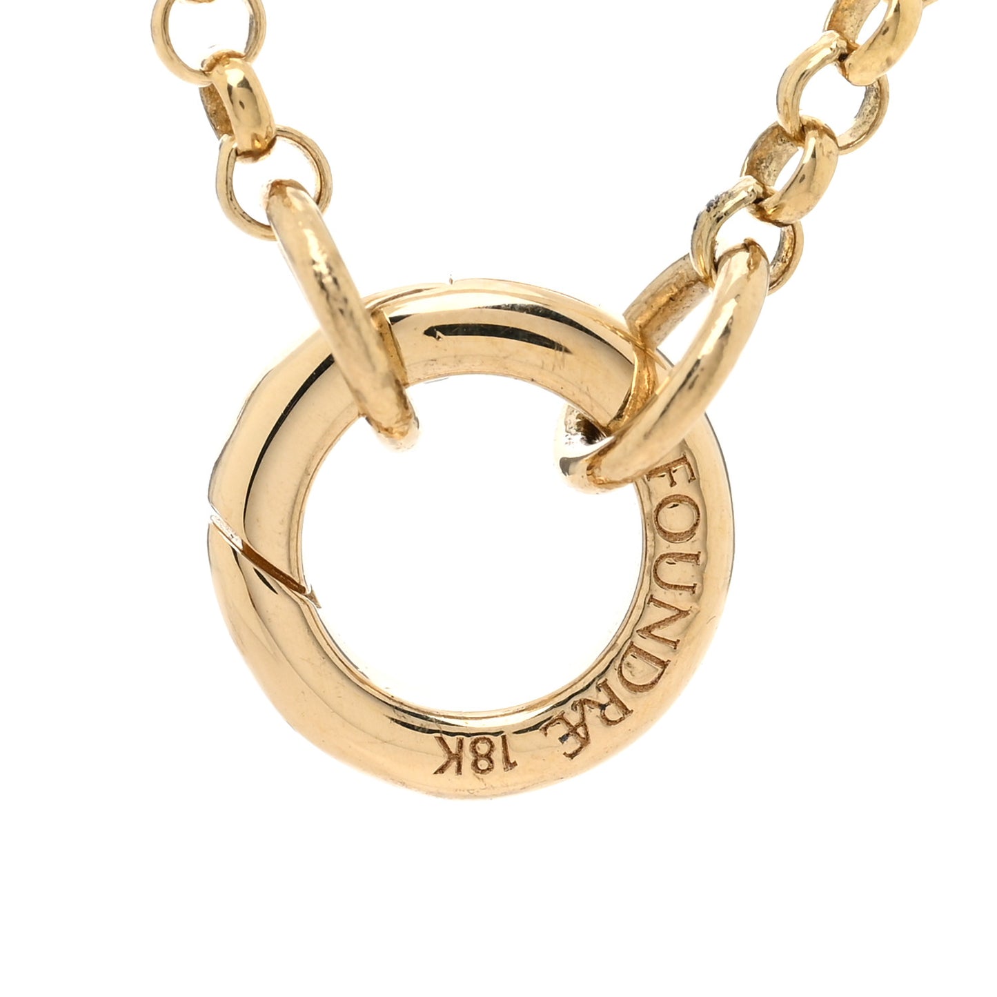 18K Yellow Gold Small Belcher Chain Mini Chubby Annex Link Necklace