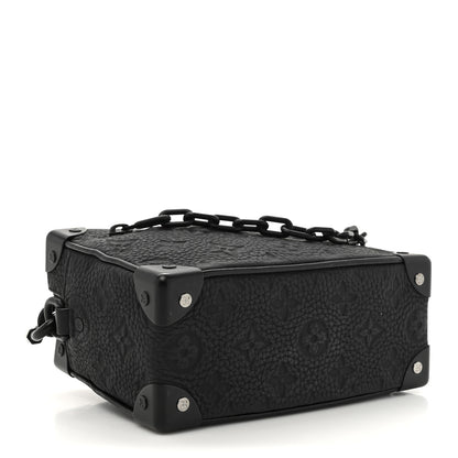 Louis Vuitton Taurillon Monogram Mini Soft Trunk Black 4 of 10
