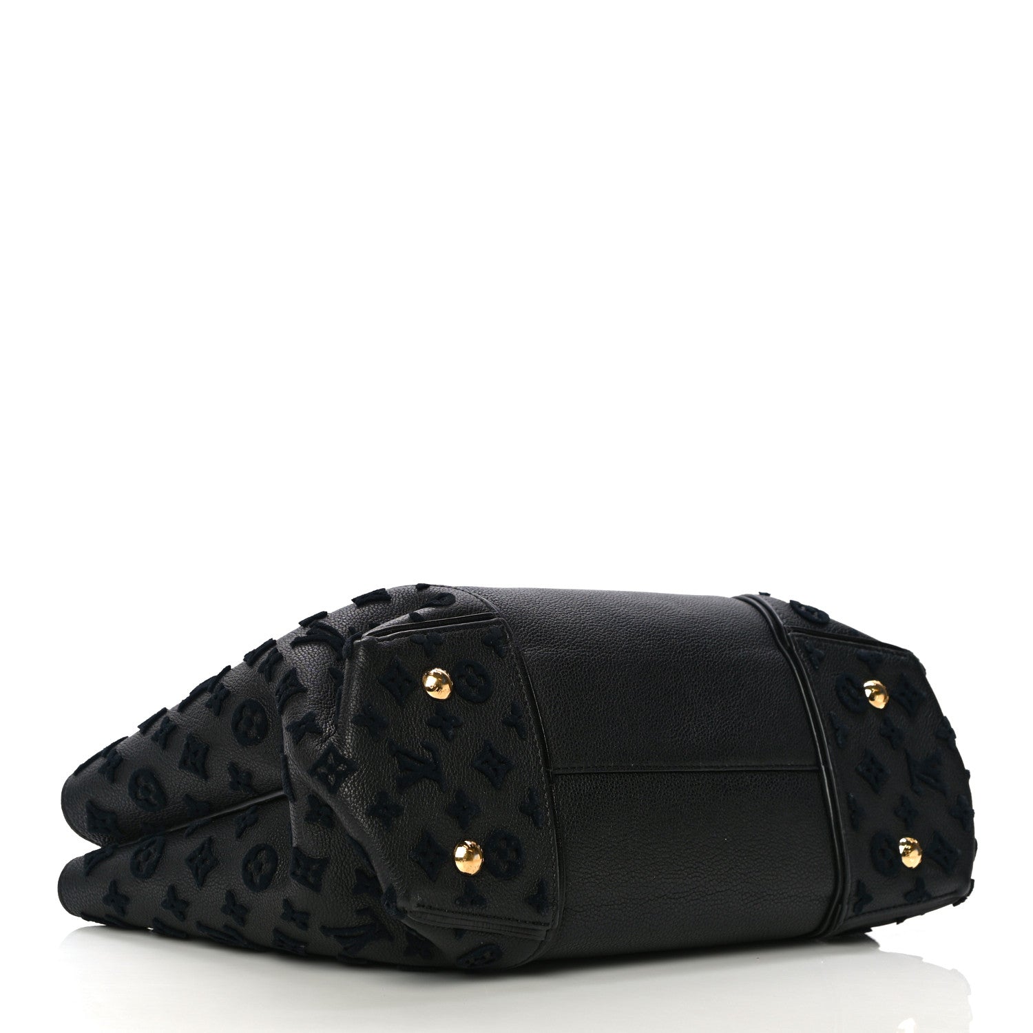 Louis Vuitton Veau Cachemire Tote W PM Black 3 of 18