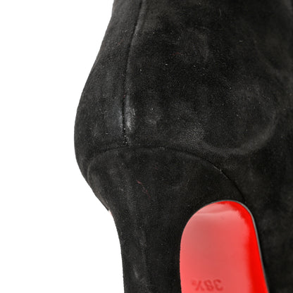 Christian Louboutin Suede So Eleonor Ankle Booties 36.5 Black 10 of 11