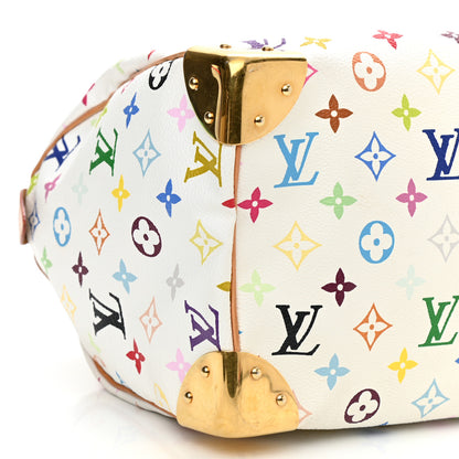 Louis Vuitton Monogram Multicolor Speedy 30 White 7 of 10