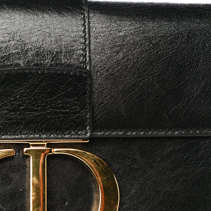 Christian Dior Calfskin 30 Montaigne Chain Pouch Black 16 of 21