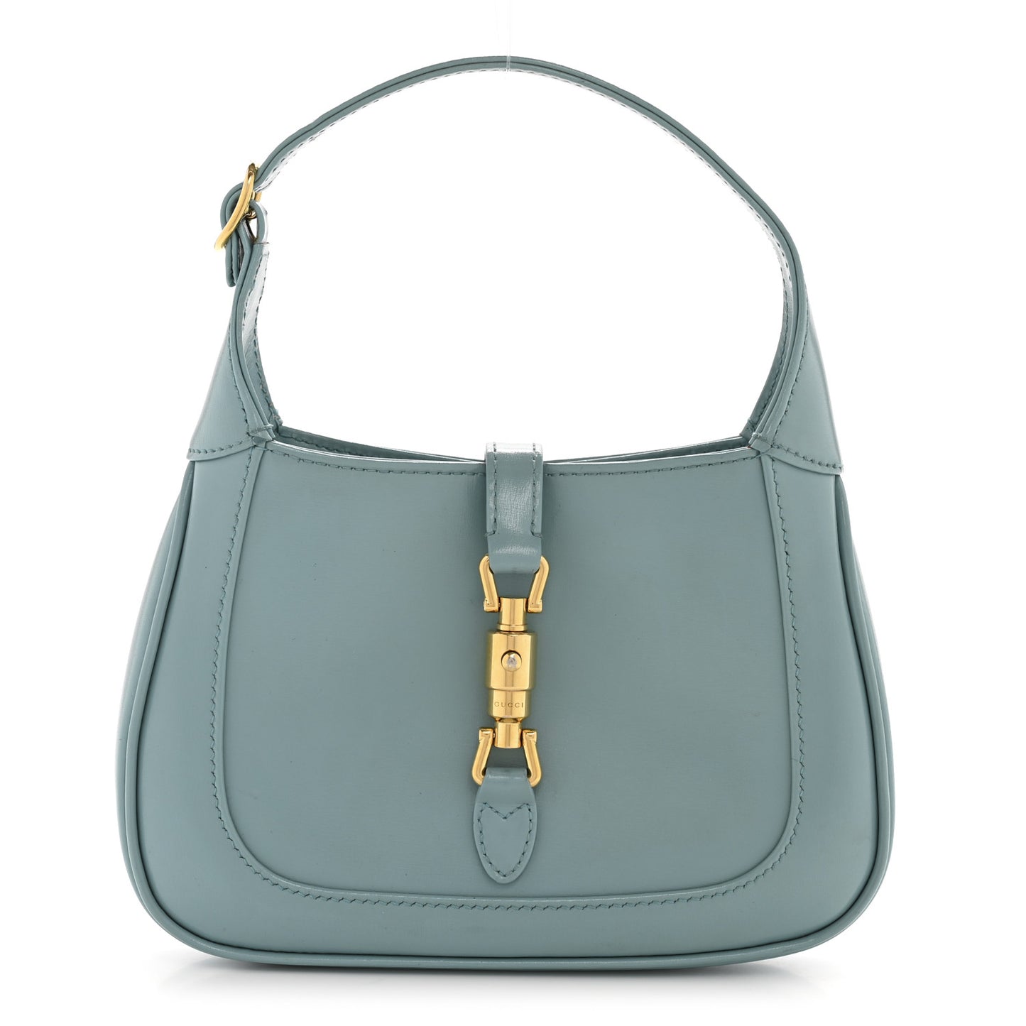 Boarded Dyana Lux Calfskin Mini Jackie 1961 Hobo Dusty Azure
