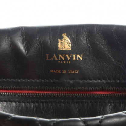 Lanvin Quilted Calfskin Happy Medium Shoulder Bag Black 6 of 8