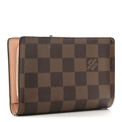 Louis Vuitton Damier Ebene Juliette Wallet Creme 3 of 8