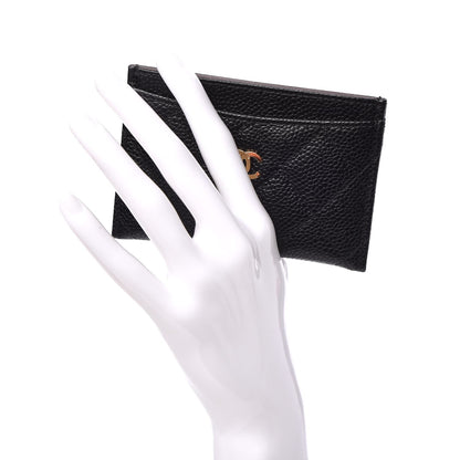 Chanel Caviar Quilted Card Holder Black 2 of 8