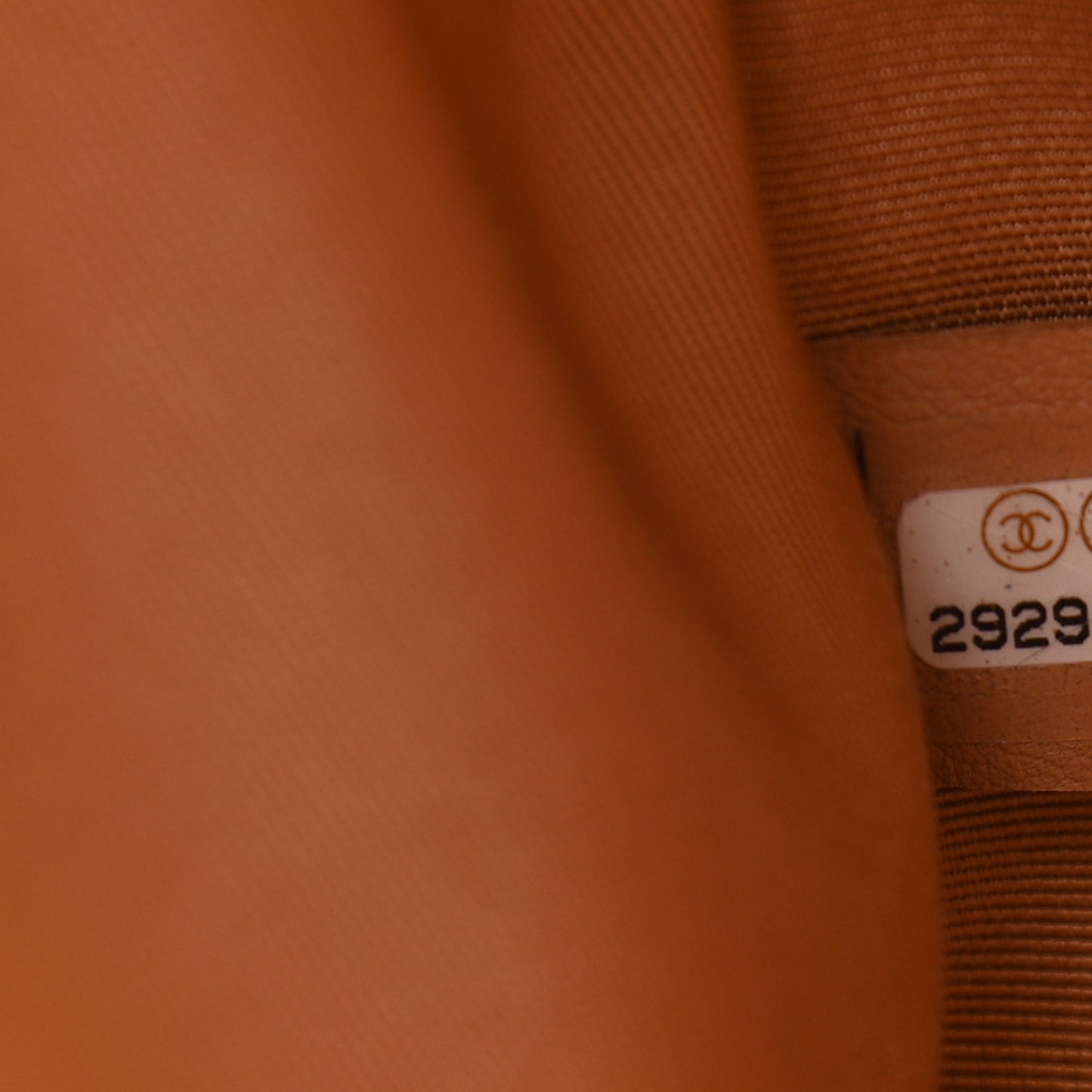 Calfskin Quilted Medium Chain Detail Boy Flap Light Brown