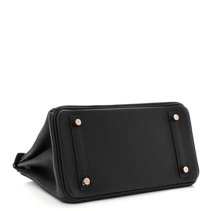Hermes Togo Birkin 25 Black 4 of 11