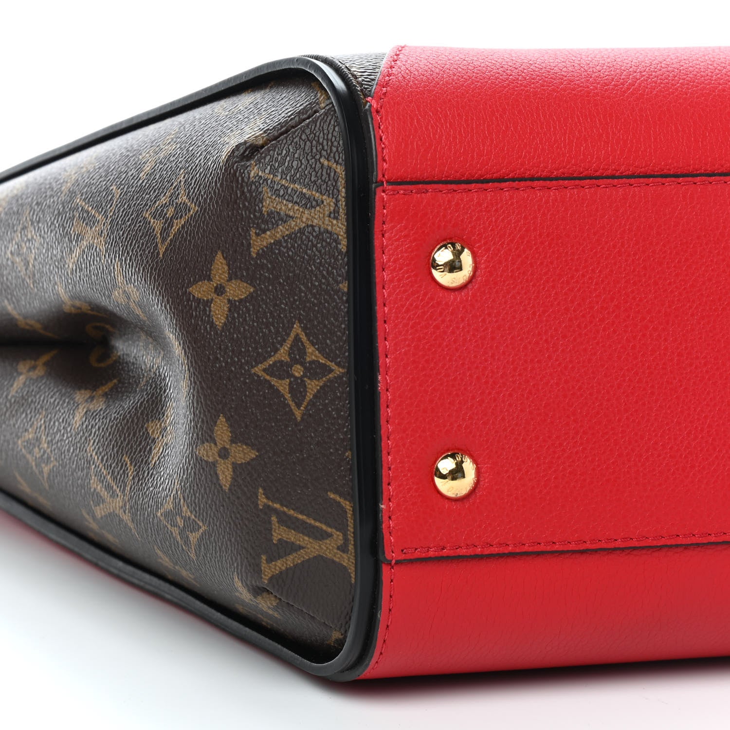 Louis Vuitton Calfskin Monogram Kimono Tote Cherry 8 of 9