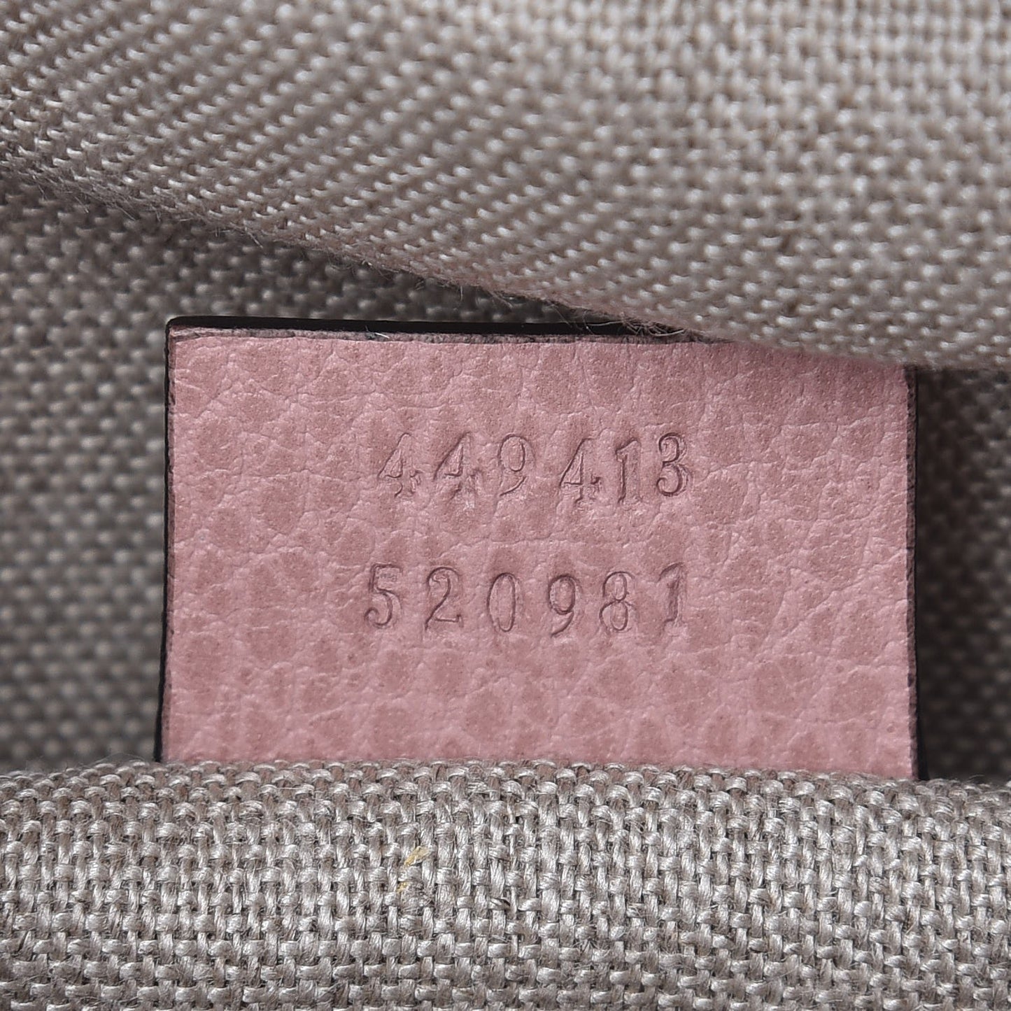 Monogram Mini Bree Messenger Bag Beige Soft Pink