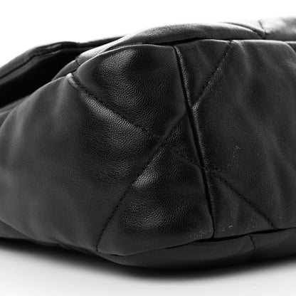 Chanel Lambskin Quilted Medium Chanel 19 Flap Black 9 of 10