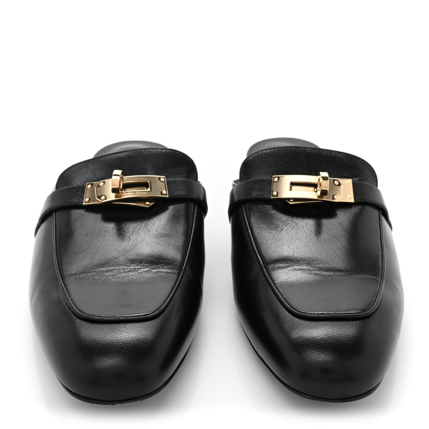 Goatskin Oz Mules 38.5 Black
