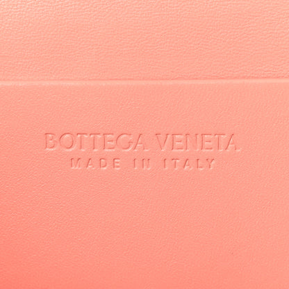 Bottega Veneta Lambskin Small Beak Triangle Flap Shoulder Bag Peachy Silver 6 of 8