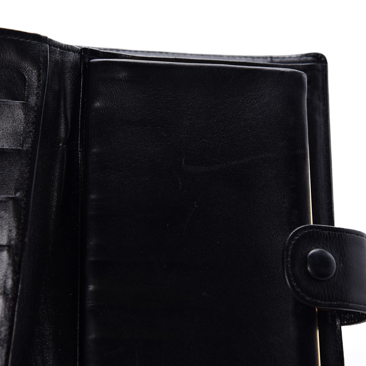 Lambskin Timeless CC French Wallet Black