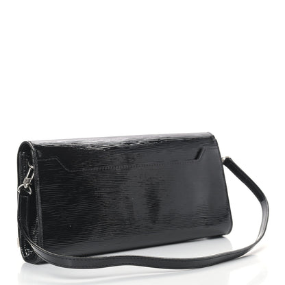 Louis Vuitton Electric Epi Sevigne Clutch Black 2 of 12