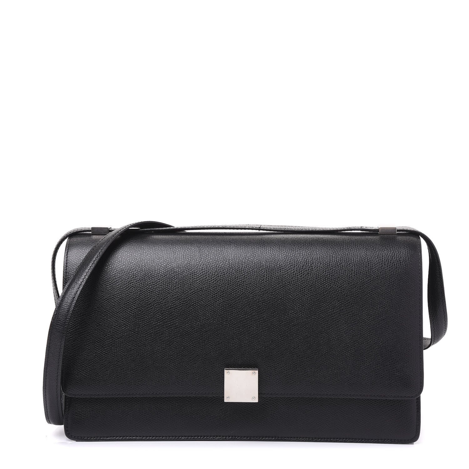 Celine Baby Grained Calfskin Medium Case Flap Black 1 of 9