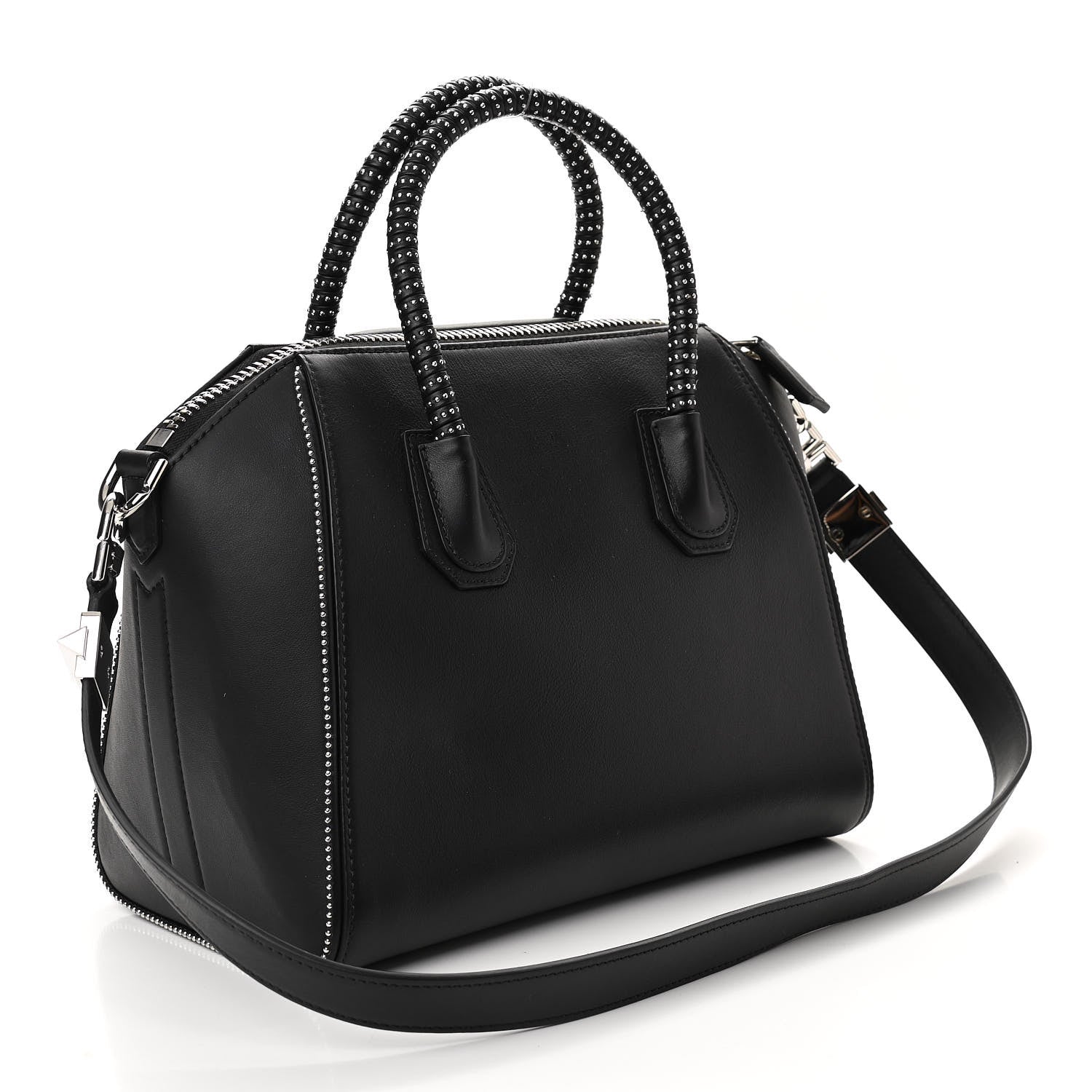 Givenchy Calfskin Small Studded Antigona Black 2 of 10
