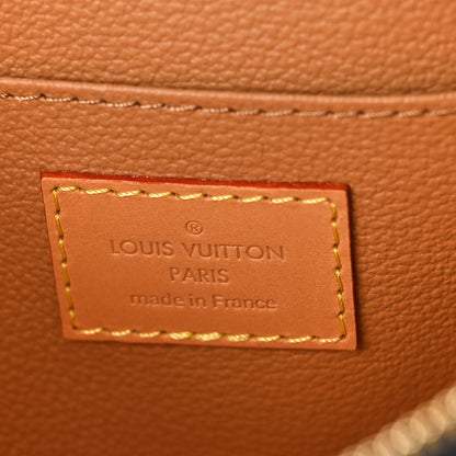 Louis Vuitton Jacquard Since 1854 Cosmetic Pouch PM Blue 6 of 9