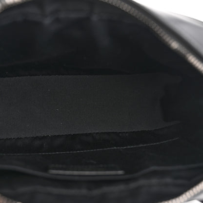 Saint Laurent Calfskin Matelasse Monogram Lou Camera Bag Black 5 of 12