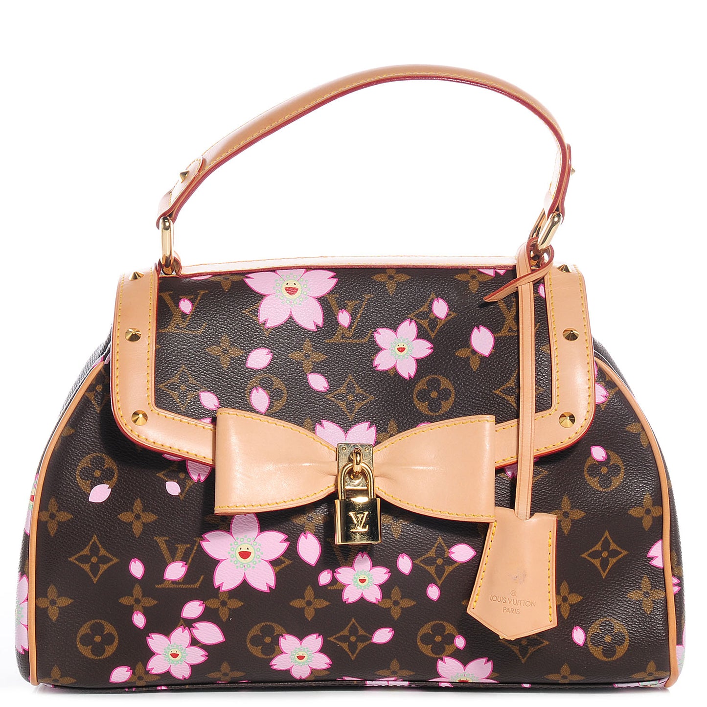 Monogram Cherry Blossom Sac Retro Bag Brown