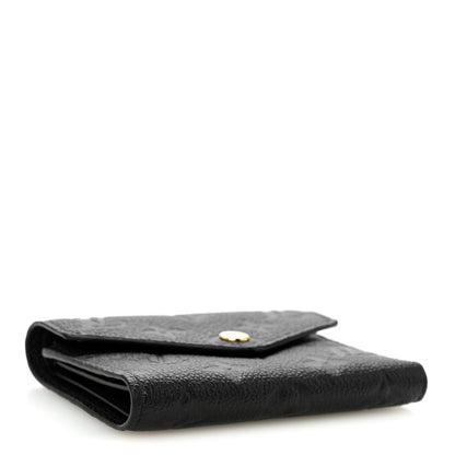 Louis Vuitton Empreinte Victorine Wallet Black 4 of 8