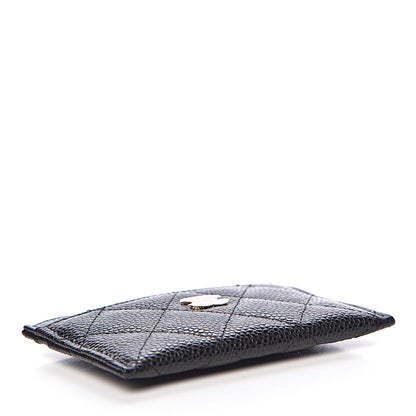 Chanel Caviar Quilted Card Holder Black 4 of 9