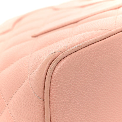 Chanel Caviar Quilted Medallion Tote Light Pink 14 of 19