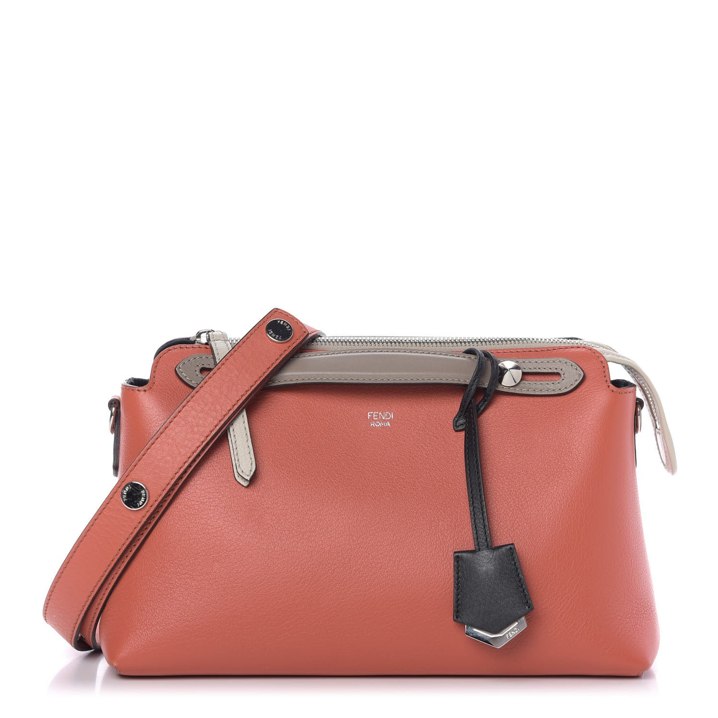 Vitello Dolce 4 Color Medium By The Way Boston Bag Pimento Black Multicolor
