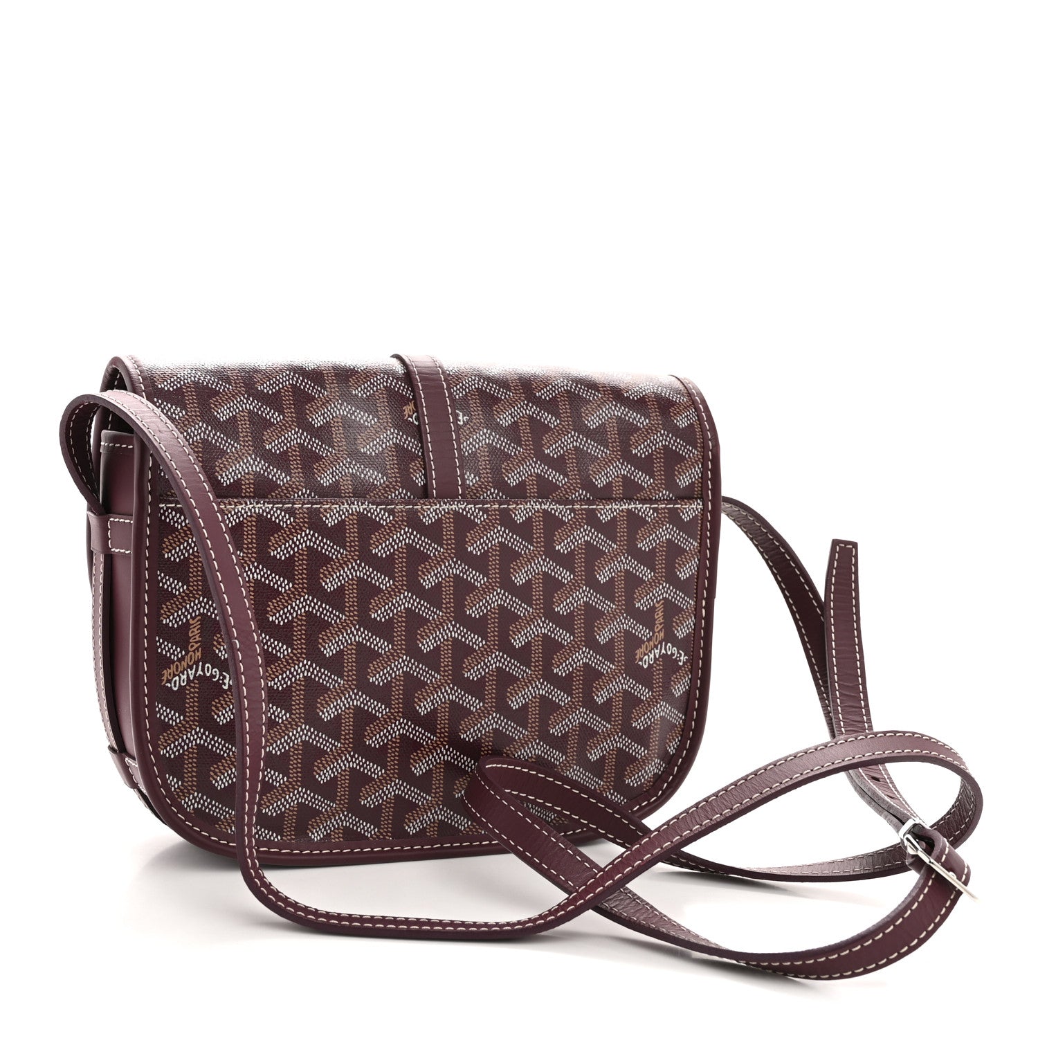 Goyard Goyardine Belvedere II PM Messenger Bag Bordeaux 3 of 13