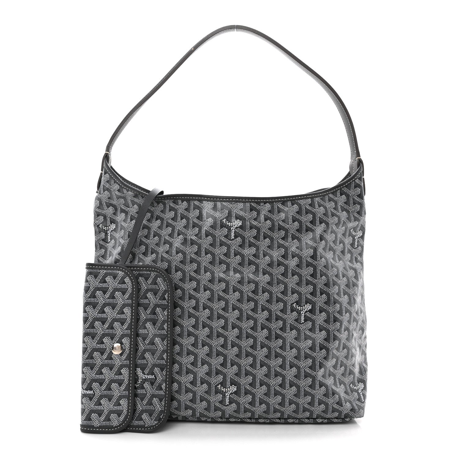 Goyard Goyardine Boheme Hobo Grey 3 of 12
