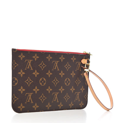Louis Vuitton Monogram Neverfull MM GM Pochette Cherry 3 of 8