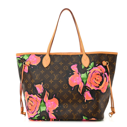 Louis Vuitton Monogram Roses Neverfull MM 1 of 10